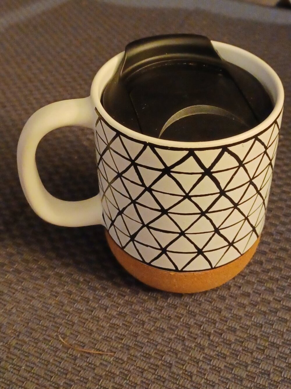 Cork Bottom Ceramic Coffee Mug Travel Mug